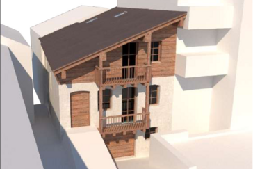 Porzione indipendente da ristrutturare con progetto approvato 